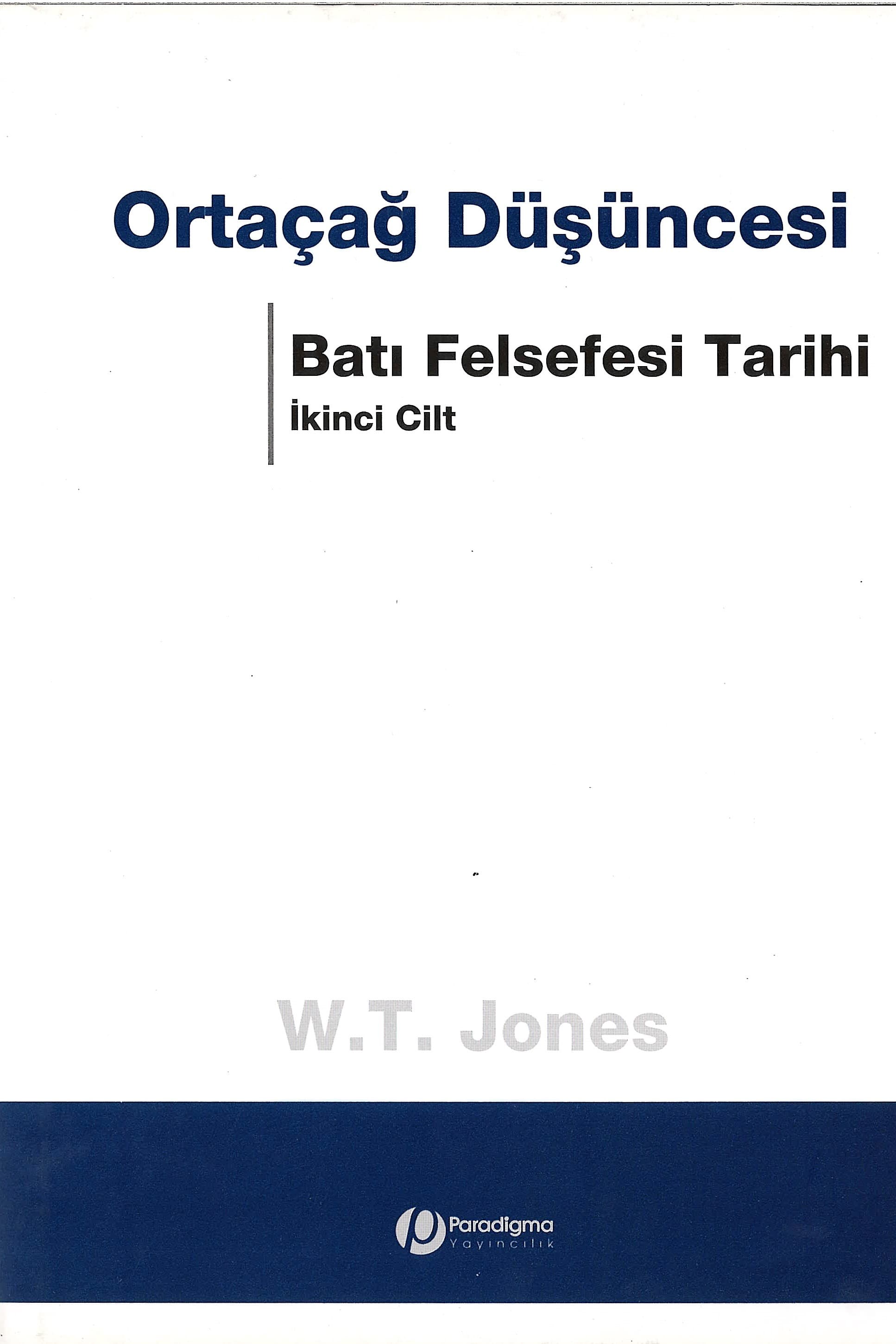 Ortaçağ Düşüncesi Ciltli