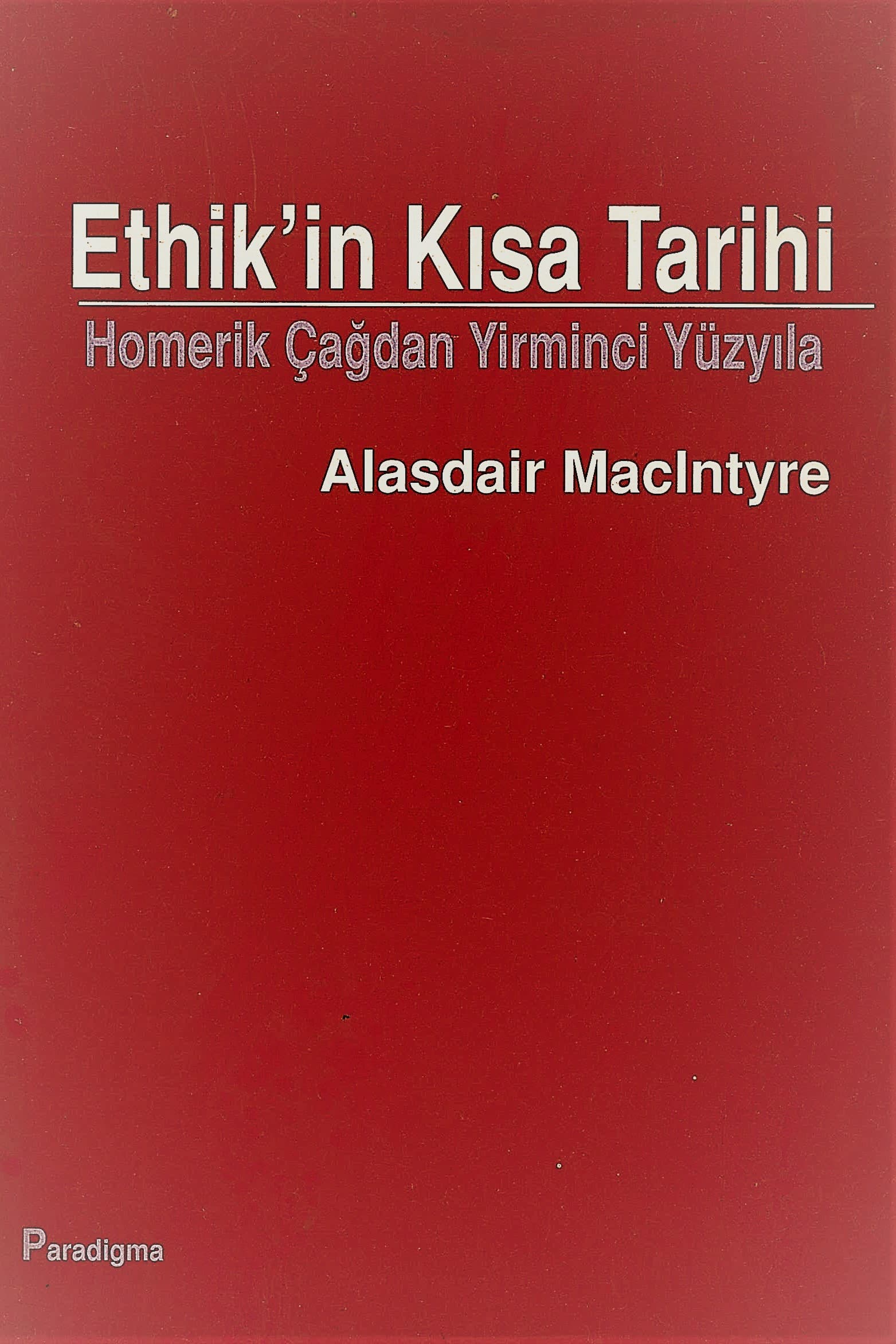 Ethik'in Kısa Tarihi